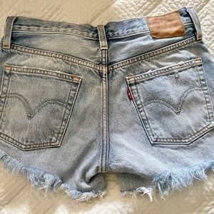 Levi’s 501 White Oak Cone Denim Shorts